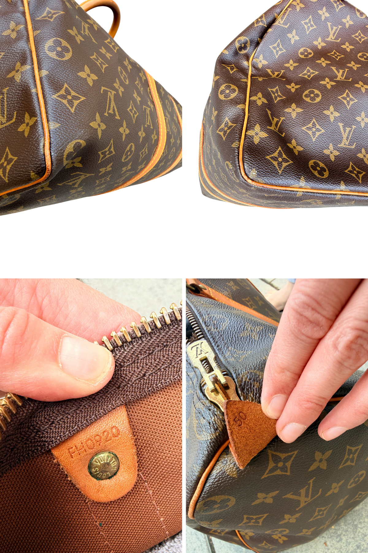 Louis Vuitton Monogram Keepall 50 Travel Bag (1990)