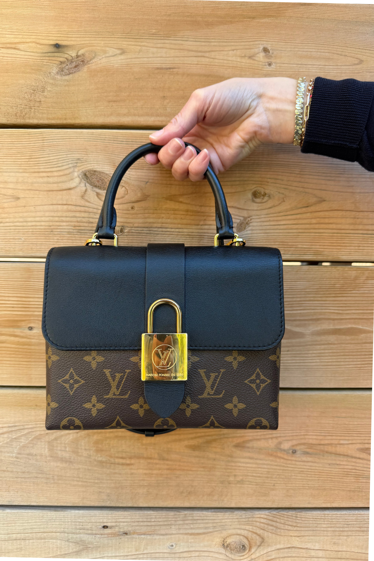 Louis Vuitton Monogram Noir Locky BB
