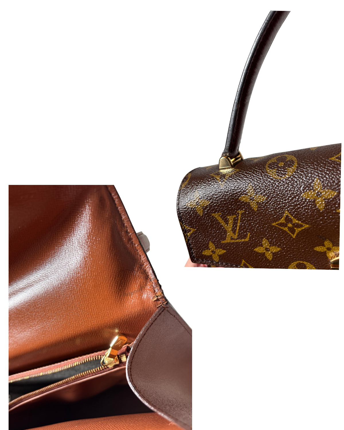 Louis Vuitton Monogram Malesherbes Handbag