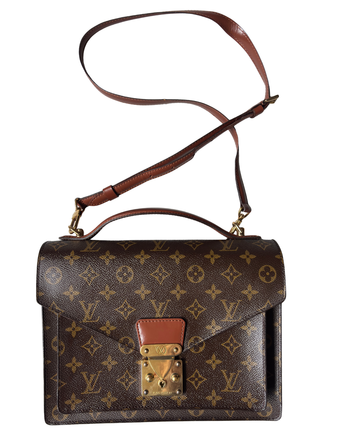 Louis Vuitton Monogram Monceau Shoulder Bag (2003)