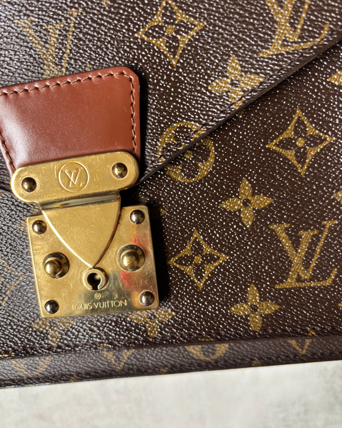 Louis Vuitton Monogram Monceau Shoulder Bag (2003)