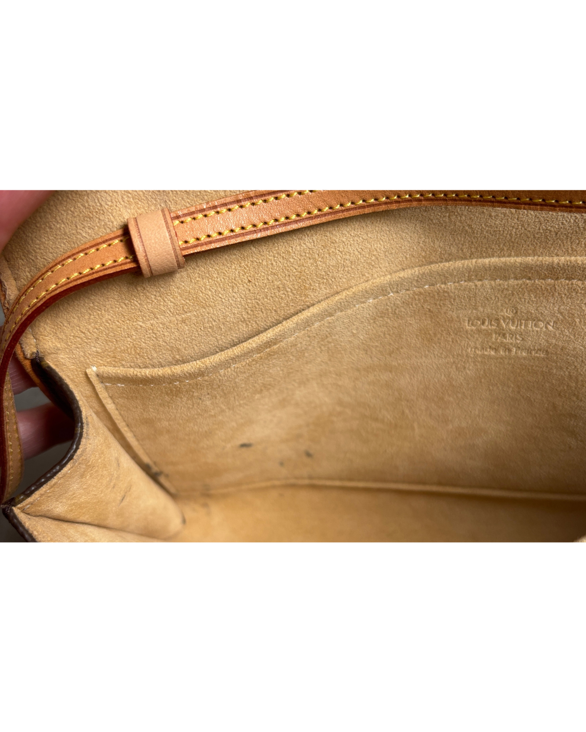 Louis Vuitton Monogram Pochette Twin GM (2001)