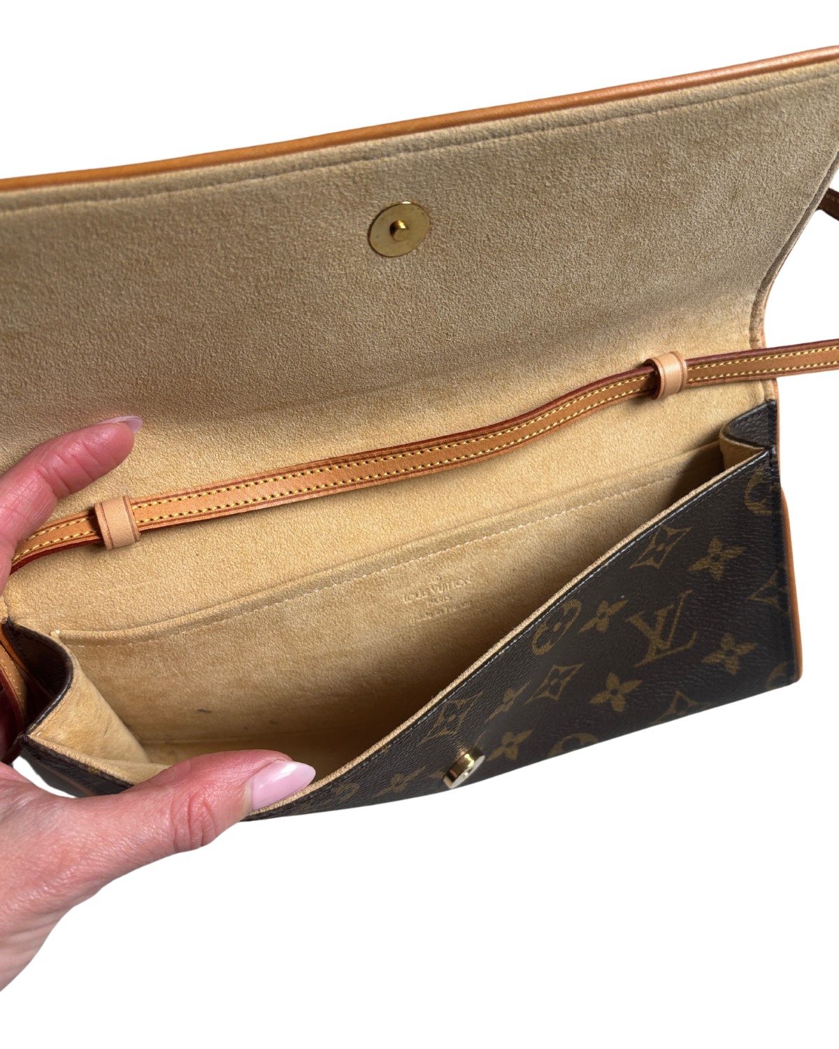 Louis Vuitton Monogram Pochette Twin GM (2001)