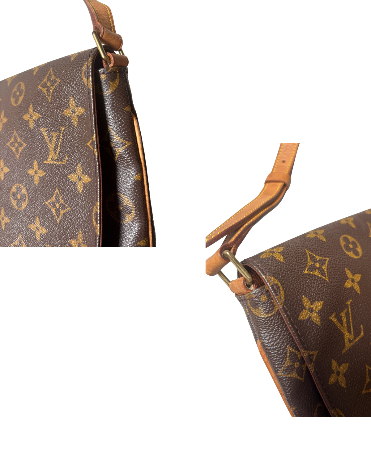 Louis Vuitton Monogram Musette Tango Shoulder Bag (2000)