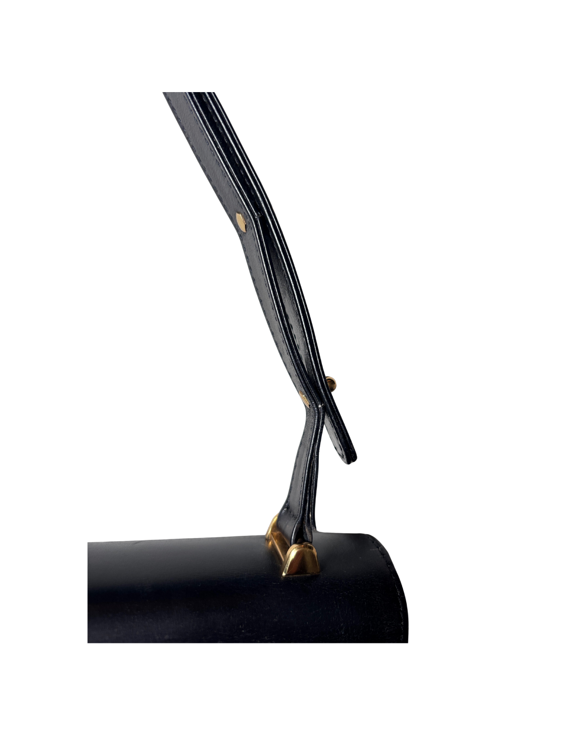 RARE Louis Vuitton Opéra (Sparta) Black Epi / Smooth Leather Shoulder Bag (1991)
