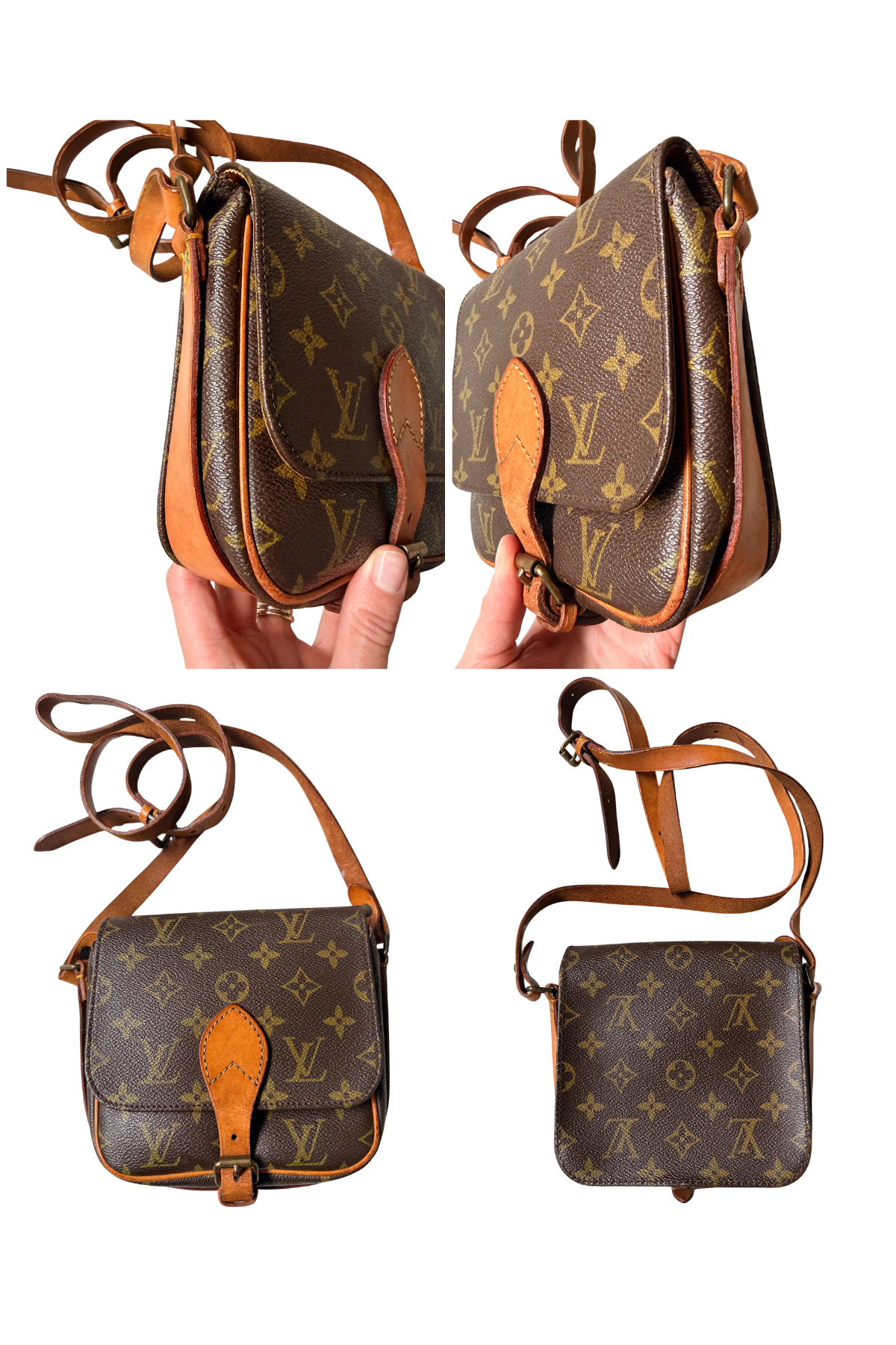 Louis Vuitton Monogram Cartouchière PM (1984)