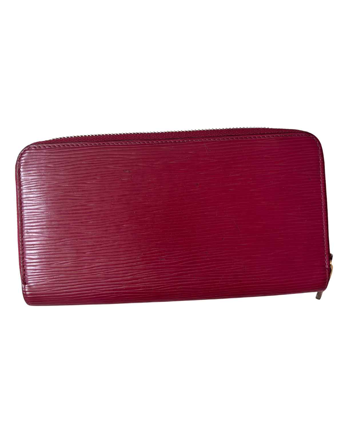 Louis Vuitton Zippy Wallet in Raspberry Epi Leather