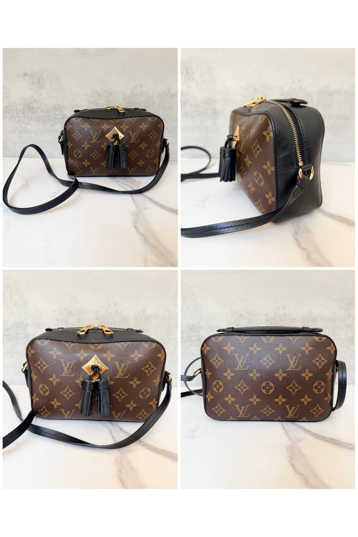 Louis Vuitton Monogram Saintonge Crossbody Bag (2018)