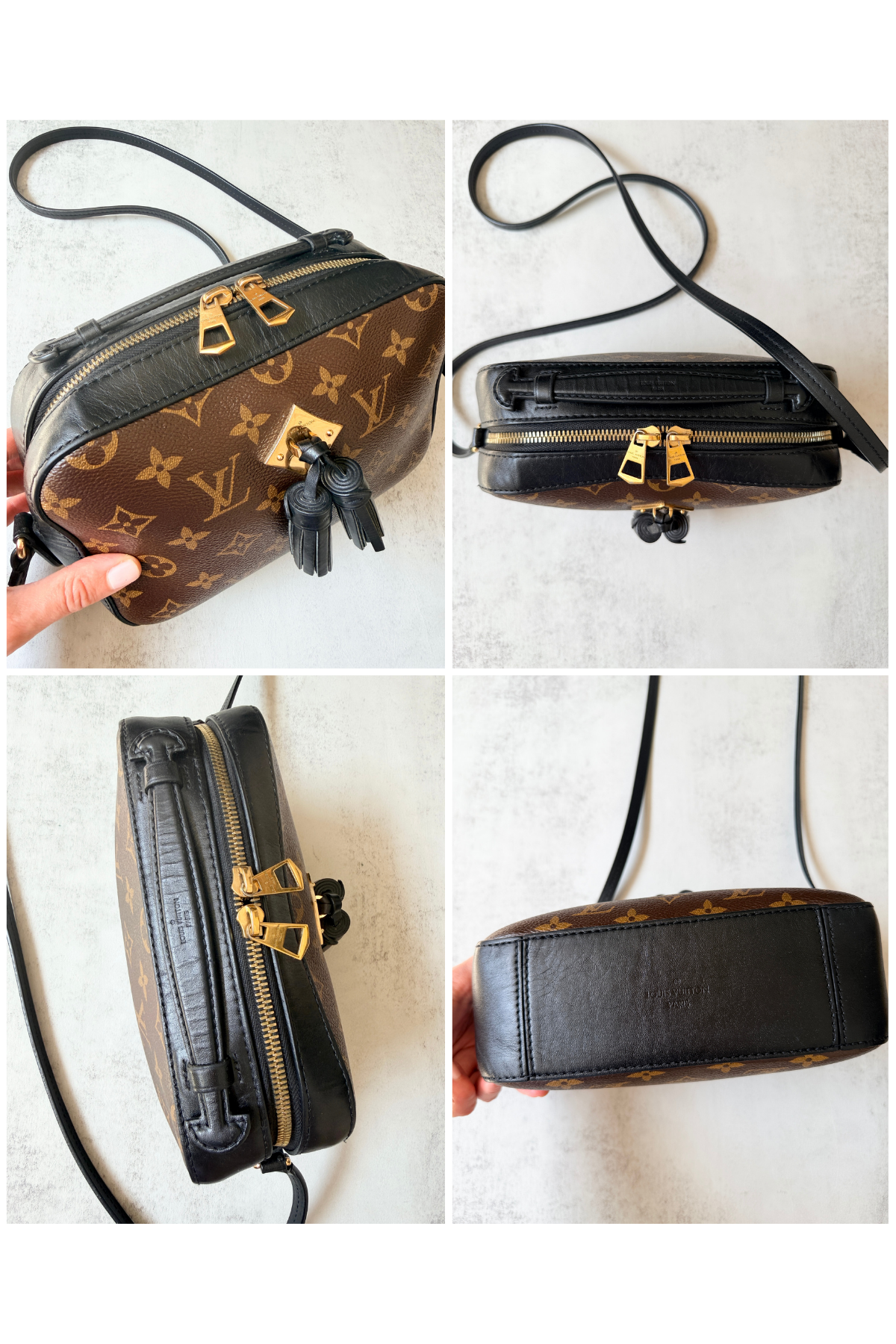 Louis Vuitton Monogram Saintonge Crossbody Bag (2018)
