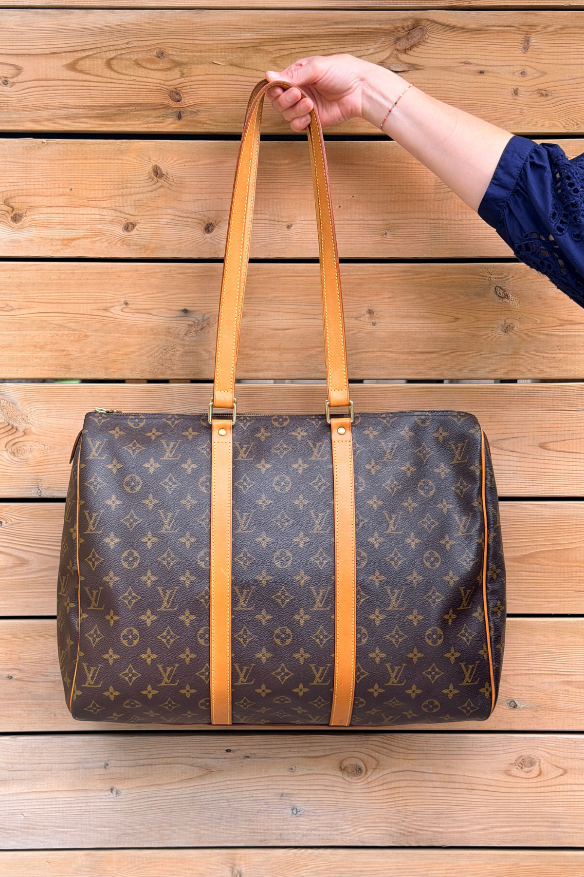 Louis Vuitton Sac Flanerie 45 Monogram Travel Bag (1990)