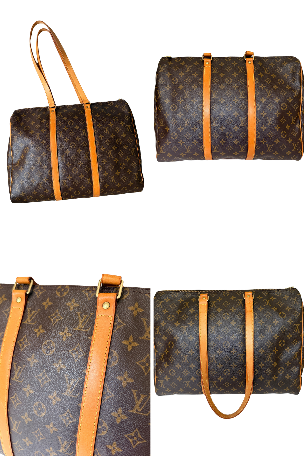 Louis Vuitton Sac Flanerie 45 Monogram Travel Bag (1990)