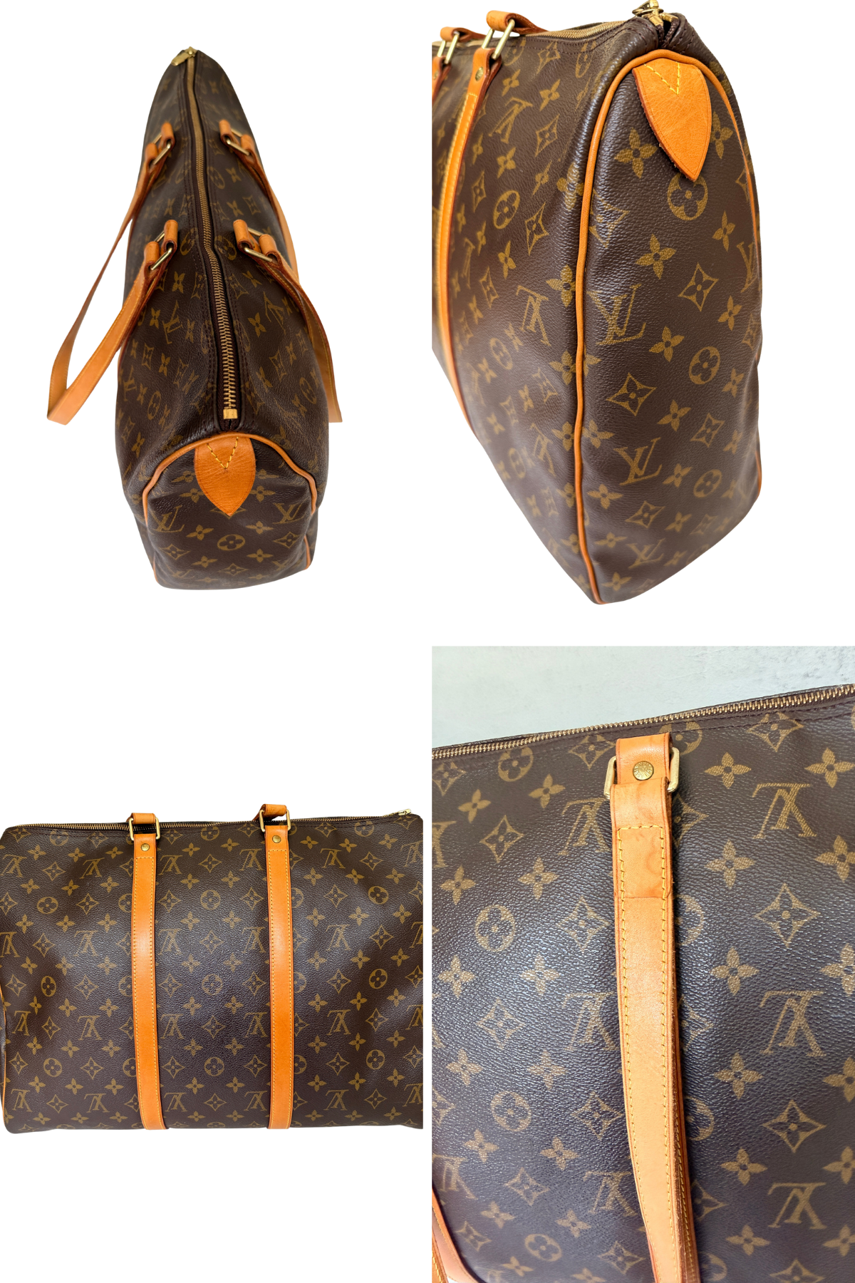 Louis Vuitton Sac Flanerie 45 Monogram Travel Bag (1990)