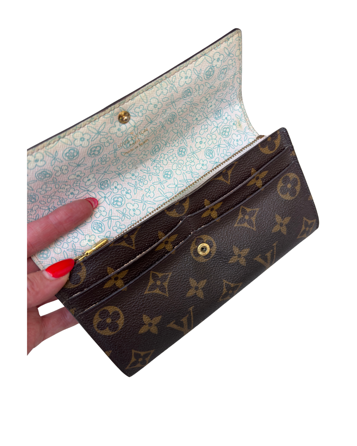 Louis Vuitton Monogram Fleuri Long Wallet (2009)