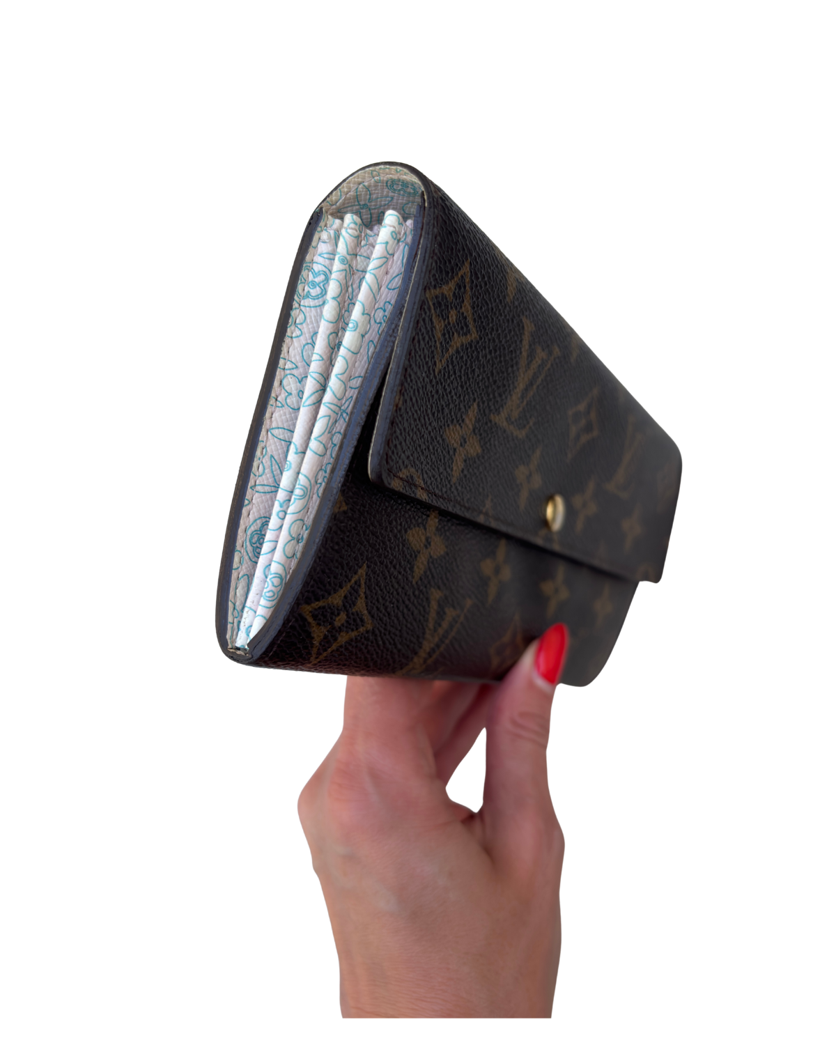 Louis Vuitton Monogram Fleuri Long Wallet (2009)