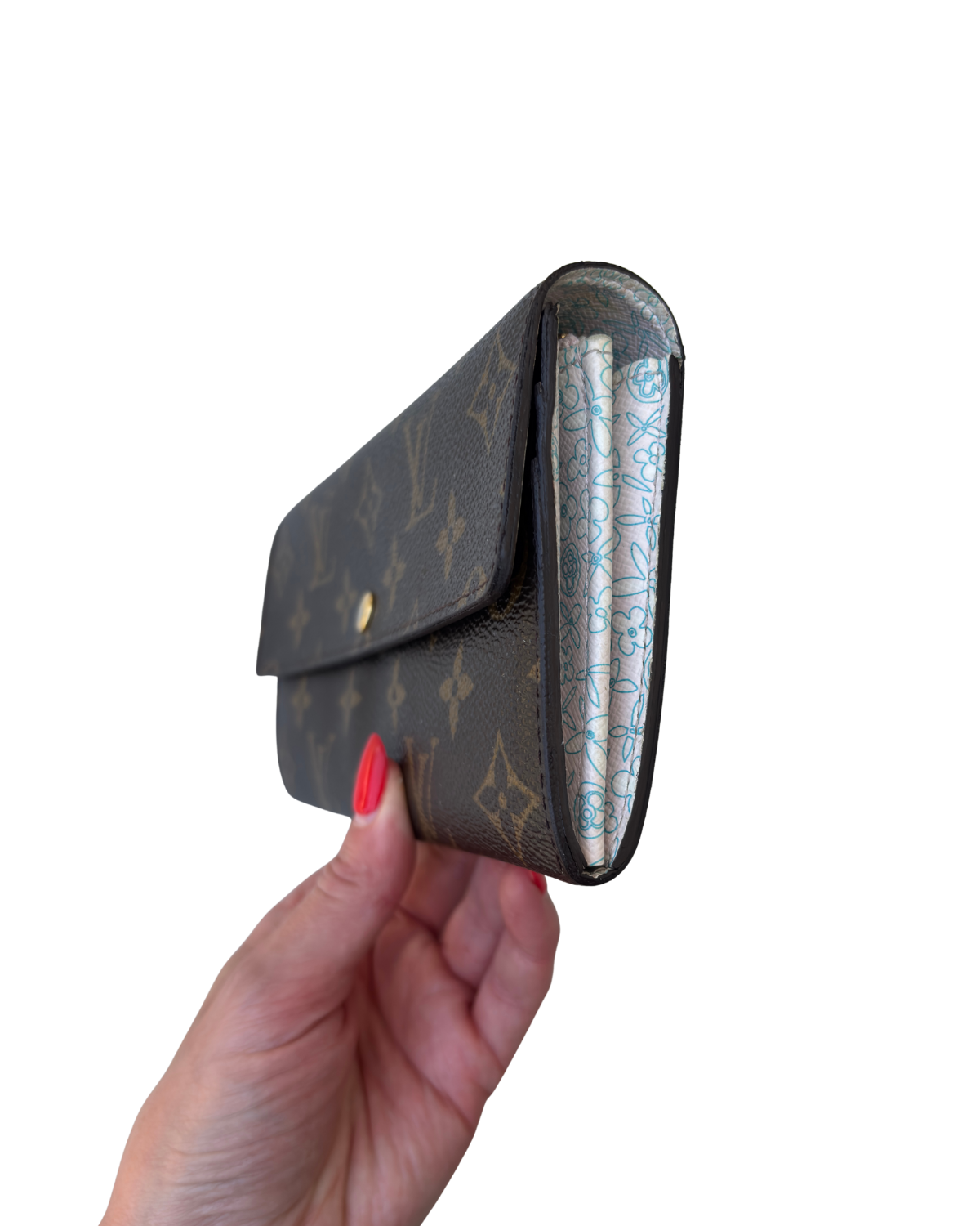 Louis Vuitton Monogram Fleuri Long Wallet (2009)