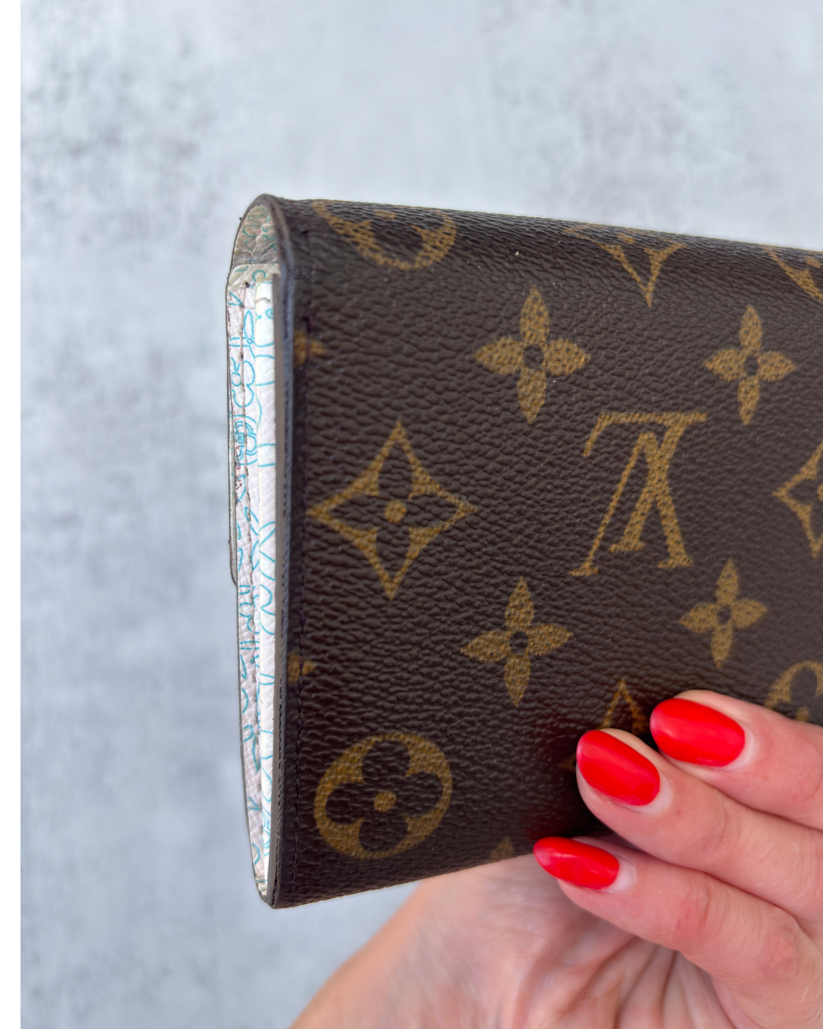 Louis Vuitton Monogram Fleuri Long Wallet (2009)