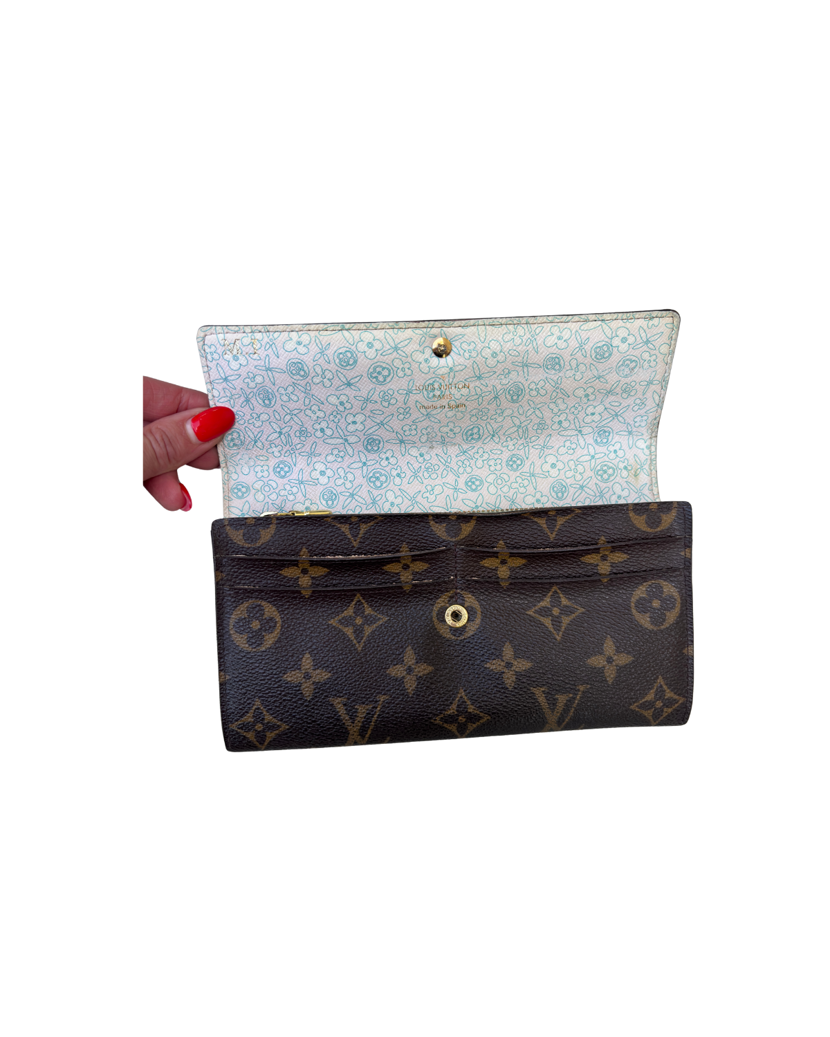Louis Vuitton Monogram Fleuri Long Wallet (2009)