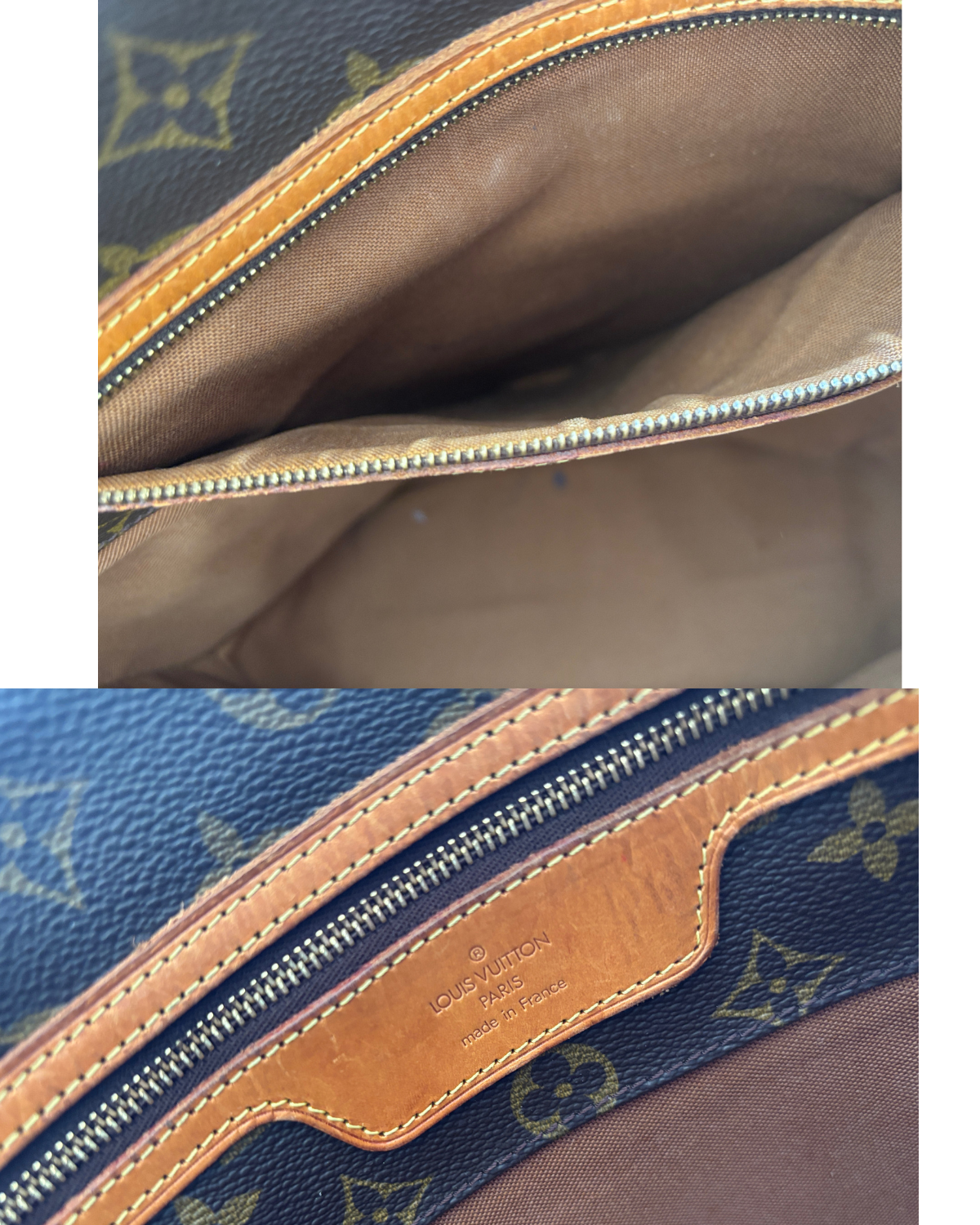 Louis Vuitton Monogram Shopping Sac Tote (1999)