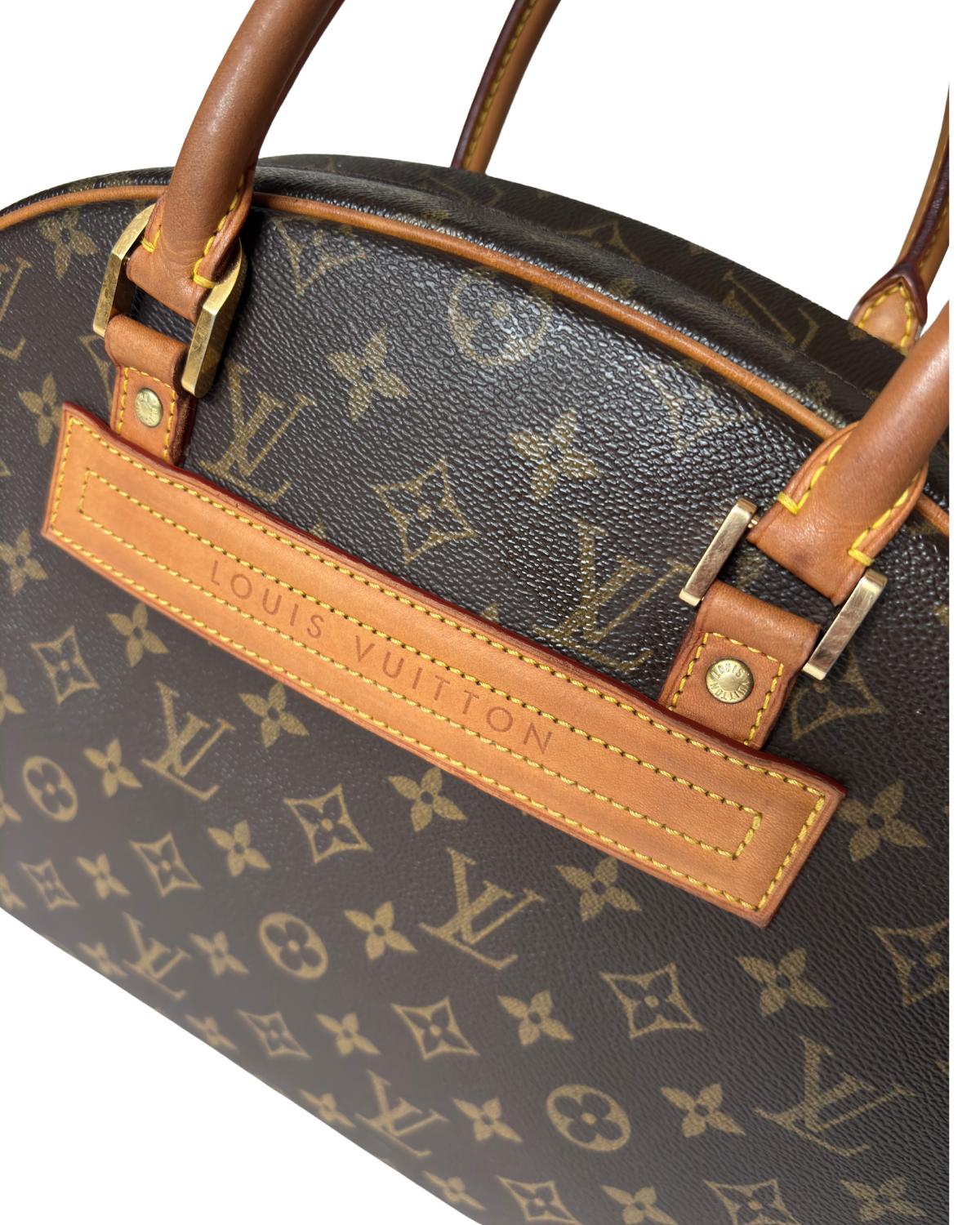 RARE! Louis Vuitton Monogram Montaigne Bowling Bag (2003)