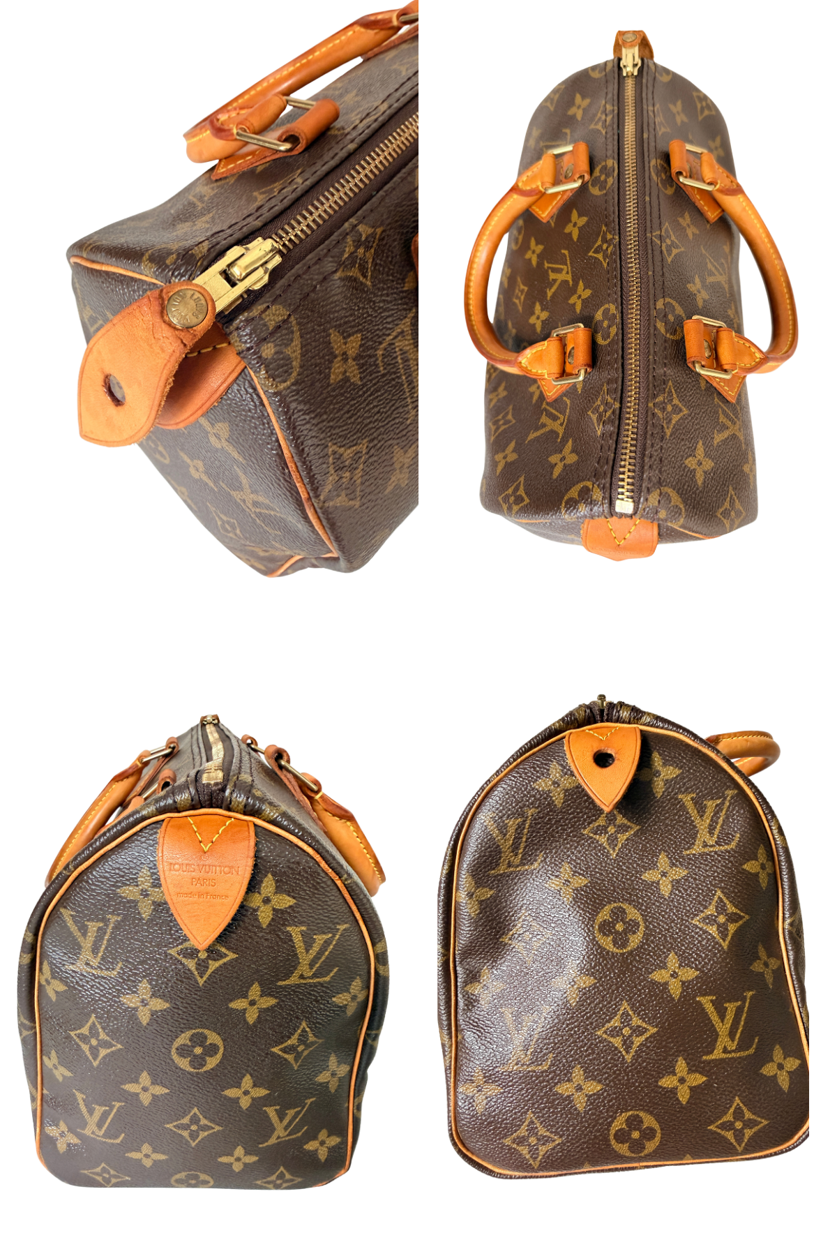 Louis Vuitton Monogram Vintage Speedy 25 Handbag