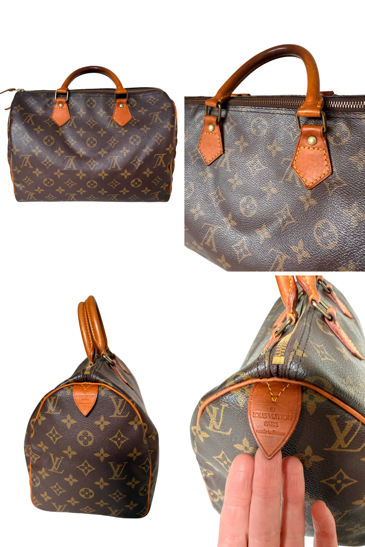 Louis Vuitton Monogram Speedy 30 (1991)
