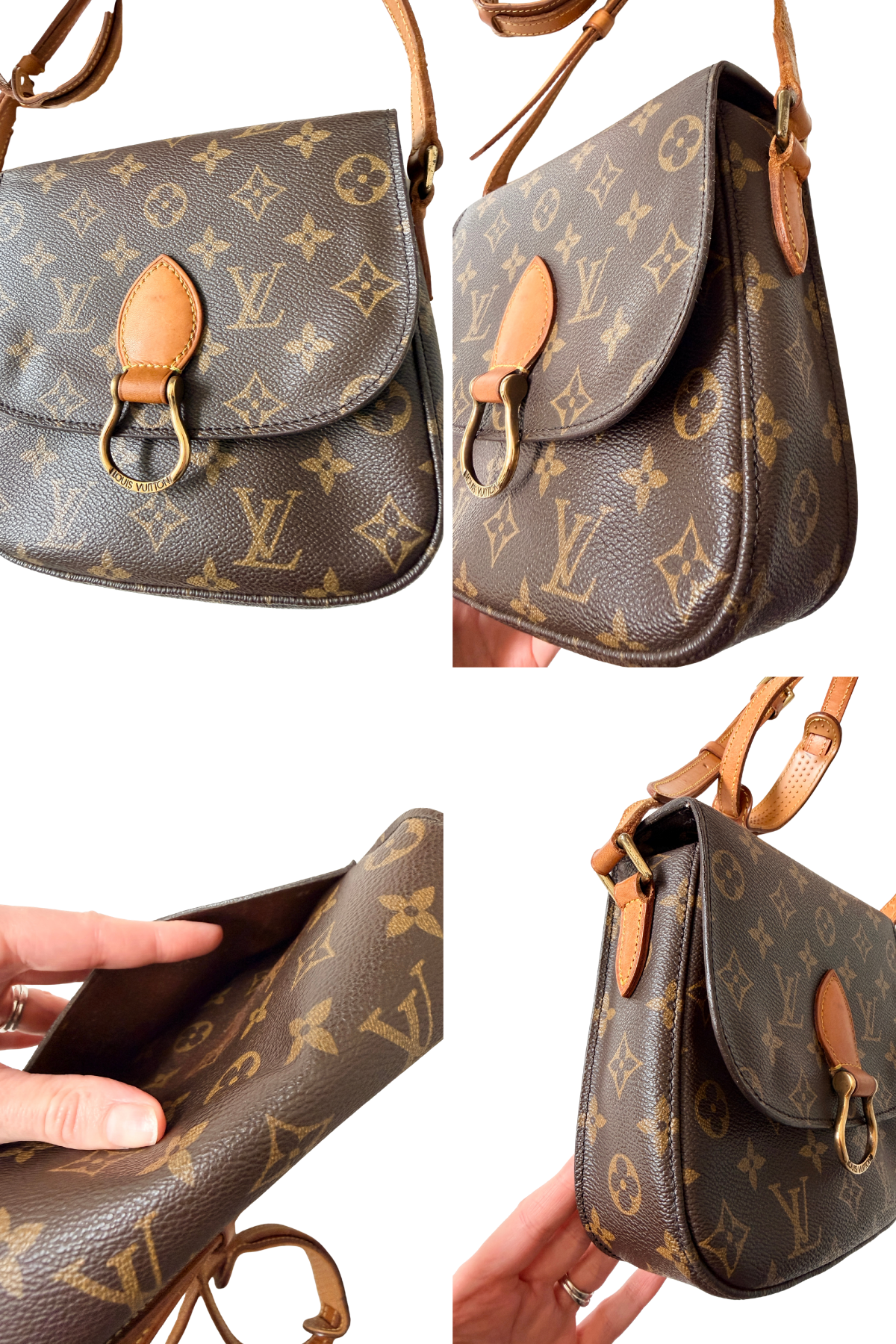 Louis Vuitton Vintage Monogram St. Cloud MM (1989)