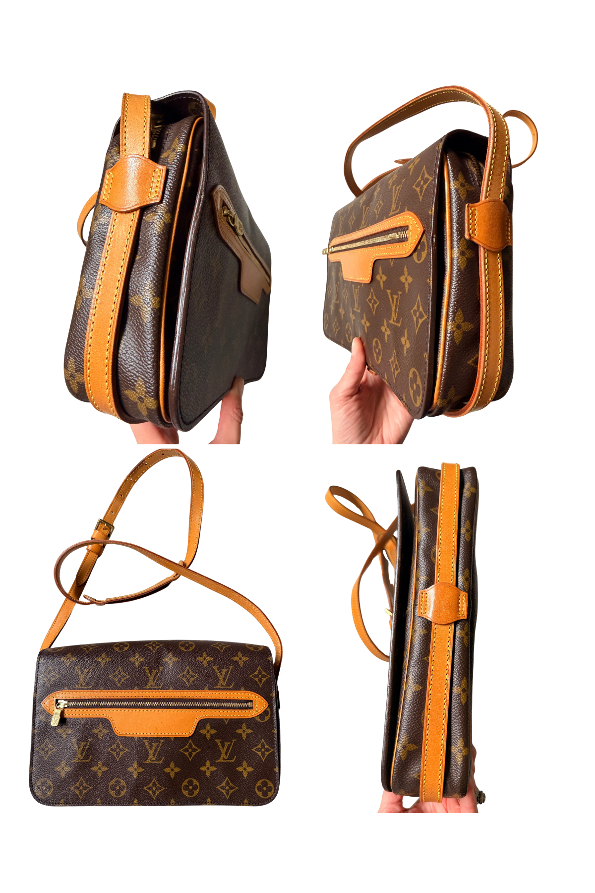 Louis Vuitton Monogram Saint Germain 28 Crossbody GM (1994)