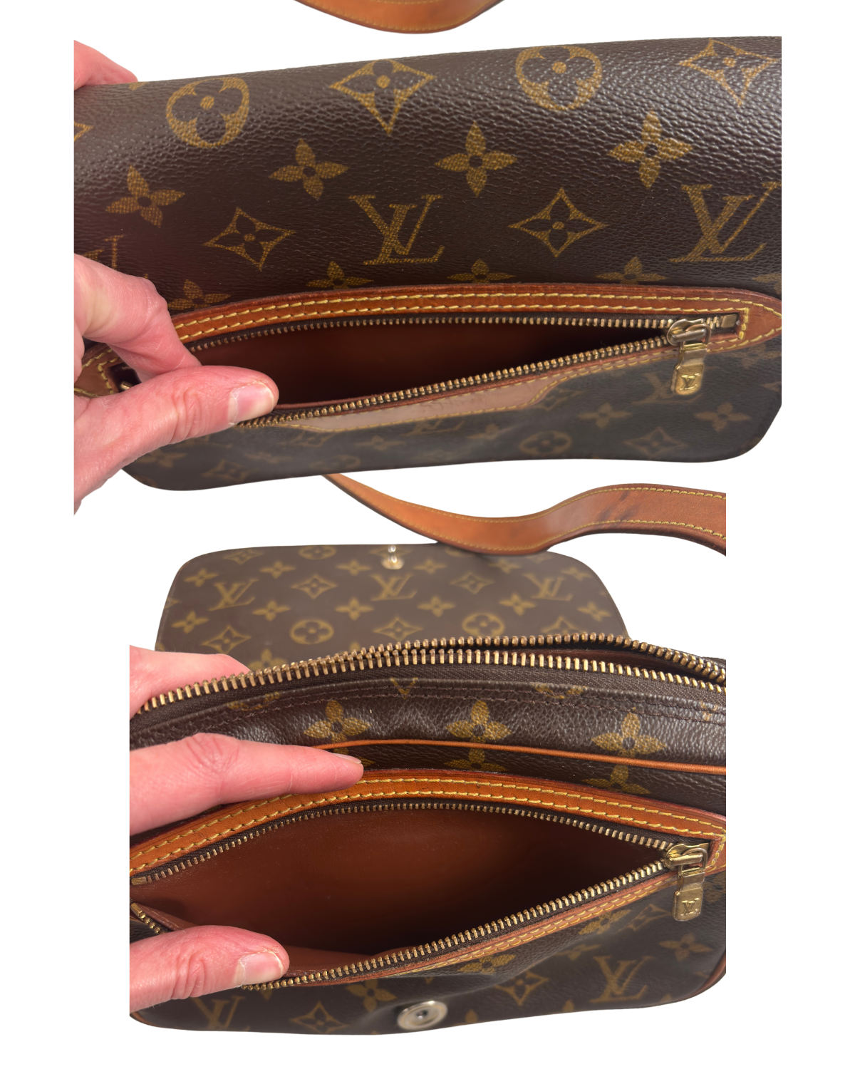 Louis Vuitton Saint Germain Monogram Crossbody Shoulder Bag