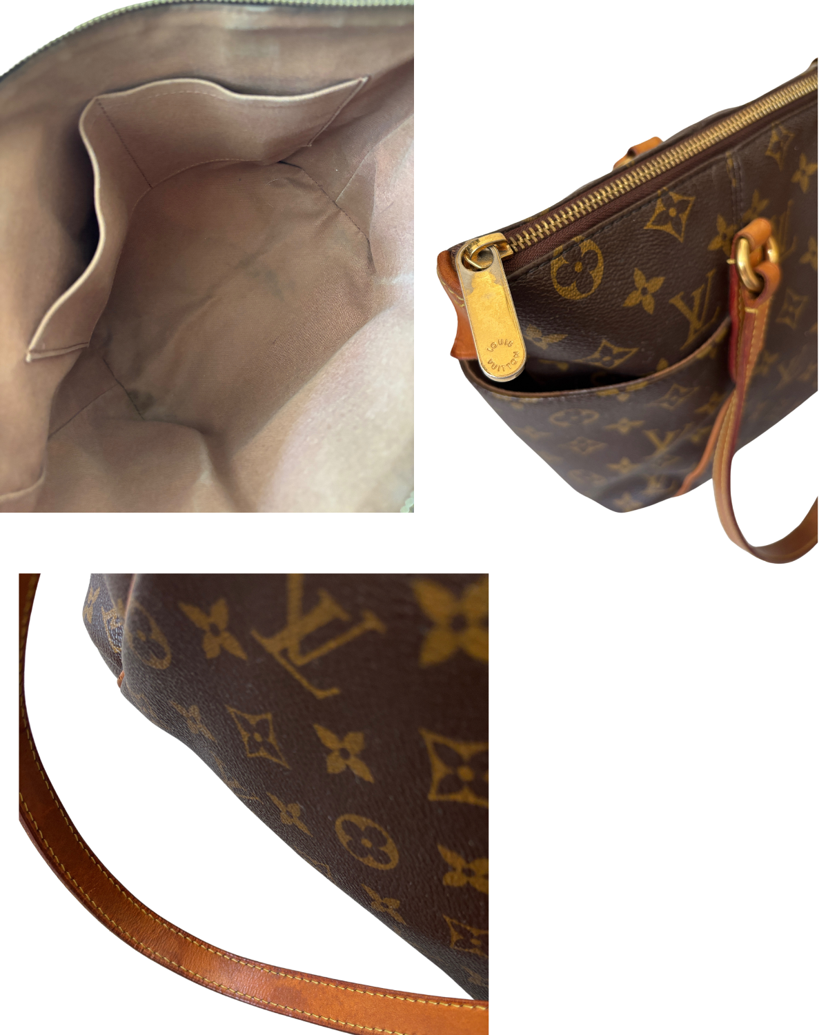 Vintage Louis Vuitton Monogram Totally PM Shoulder Bag (2010)