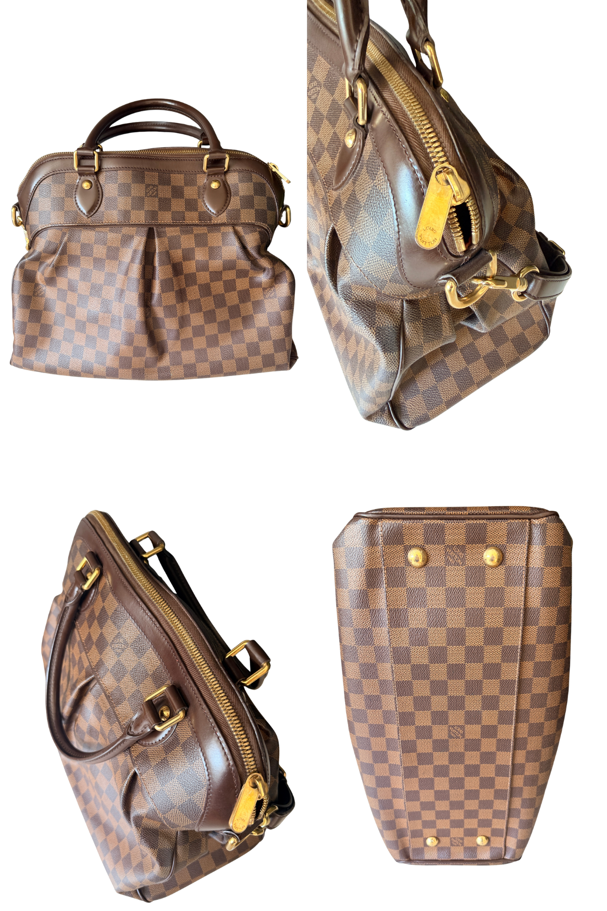 Louis Vuitton Trevi GM Damier Ebene Handbag | 2007