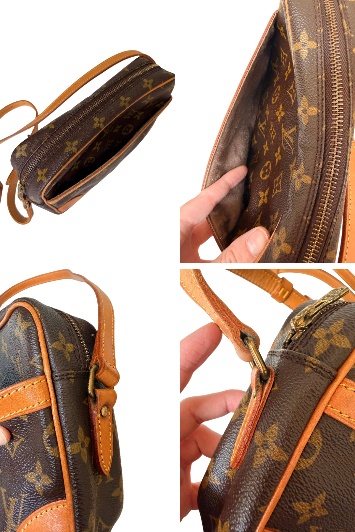 Louis Vuitton Trocadéro 23 Monogram Crossbody (1986)