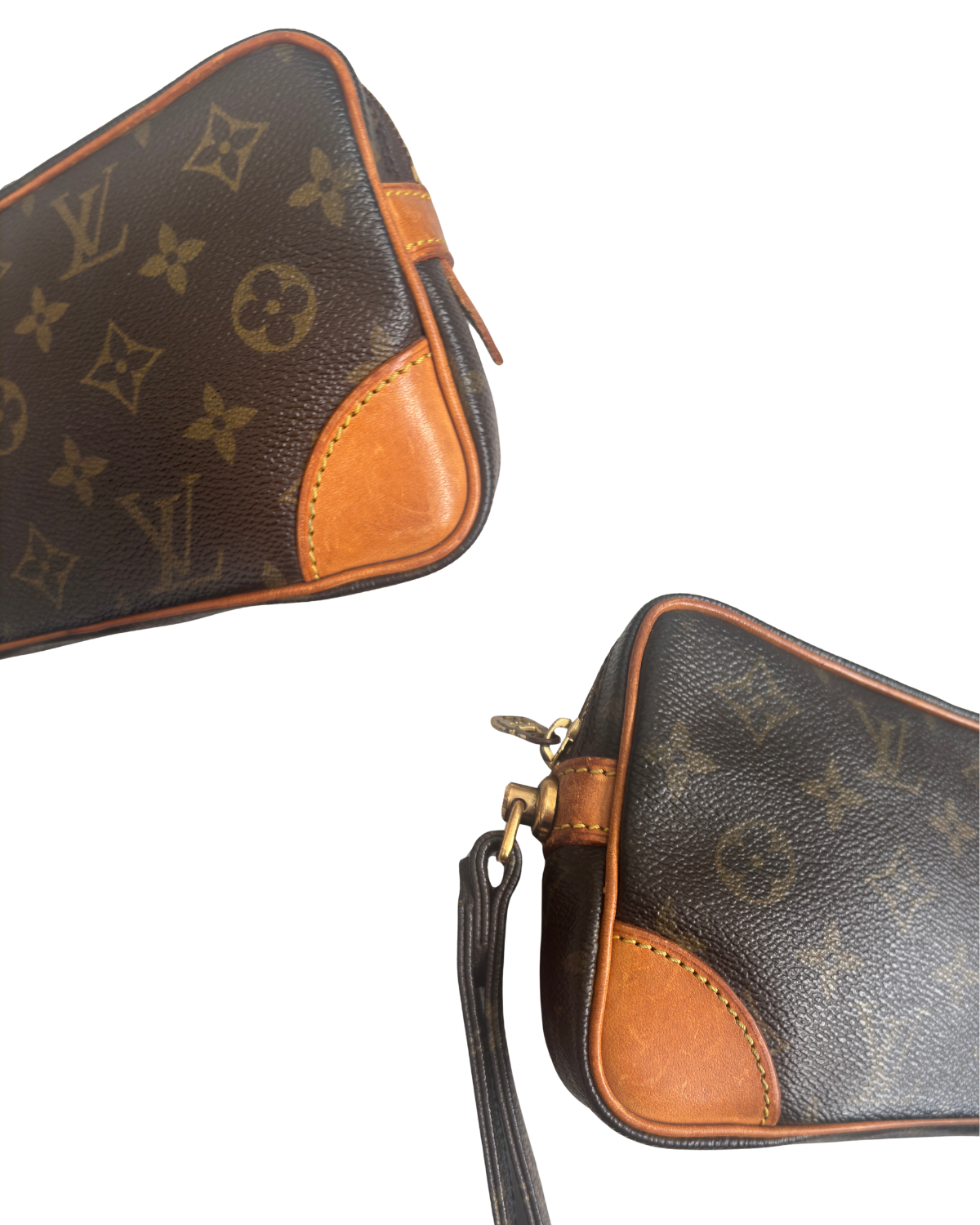 Louis Vuitton Monogram Marly Pochette Wristlet (1992)
