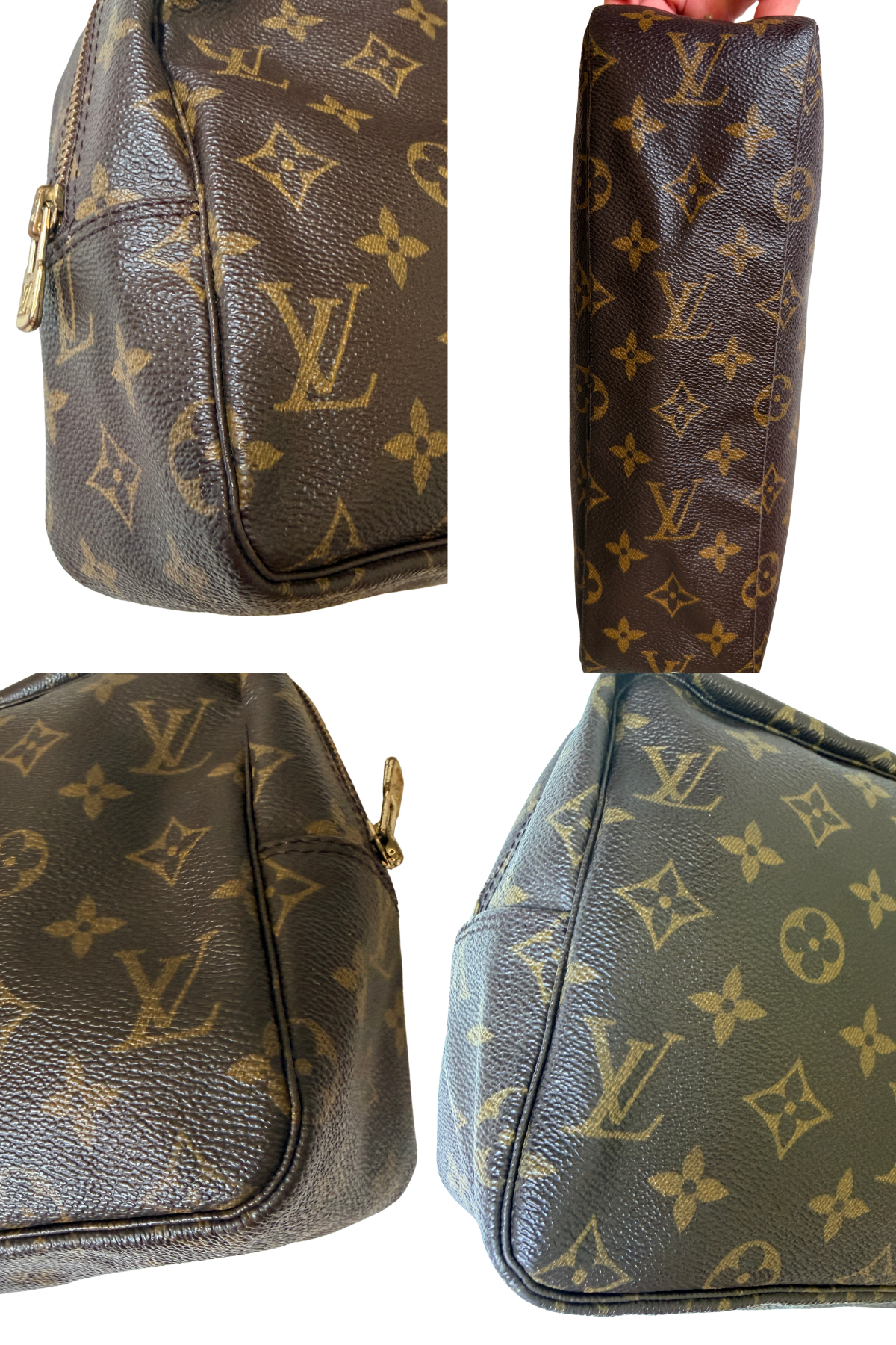 Louis Vuitton Monogram Trousse 28 Pouch (1984)