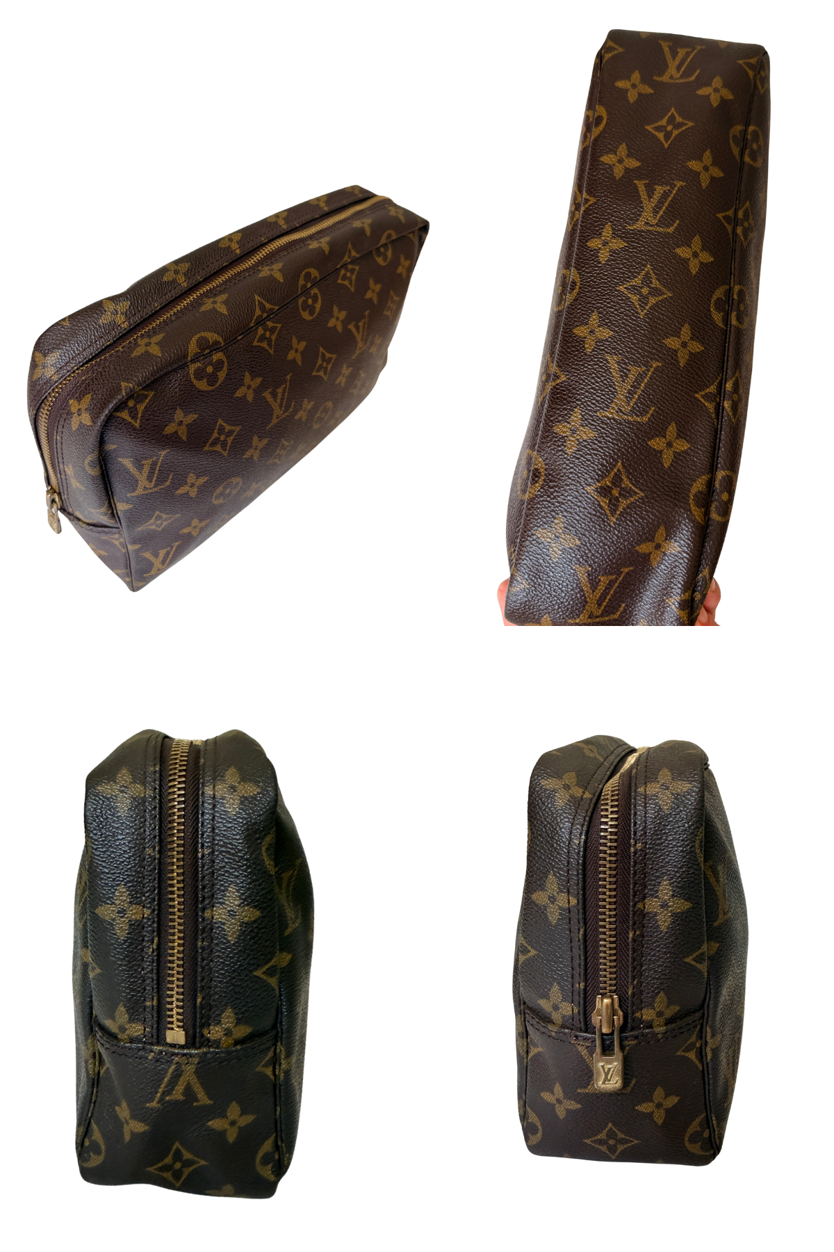 Louis Vuitton Monogram Trousse 28 Pouch (1990)