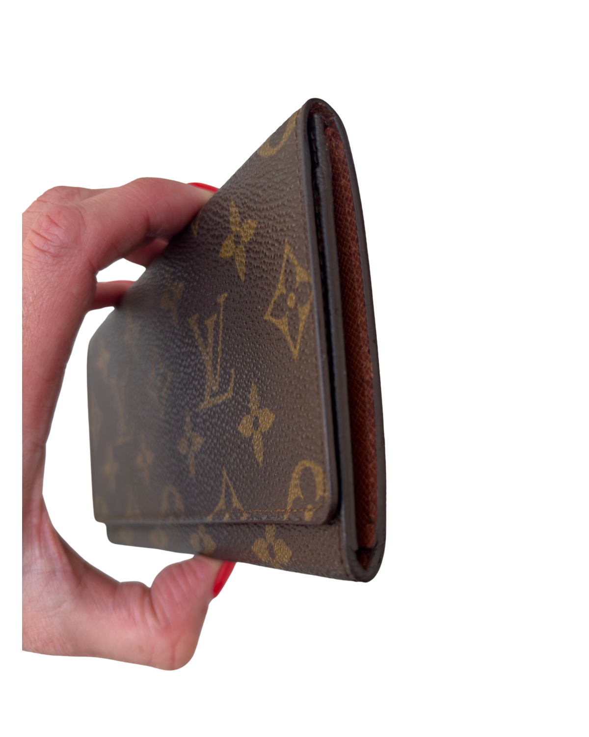Louis Vuitton Monogram Checkbook Clutch Cardholder (1968!)