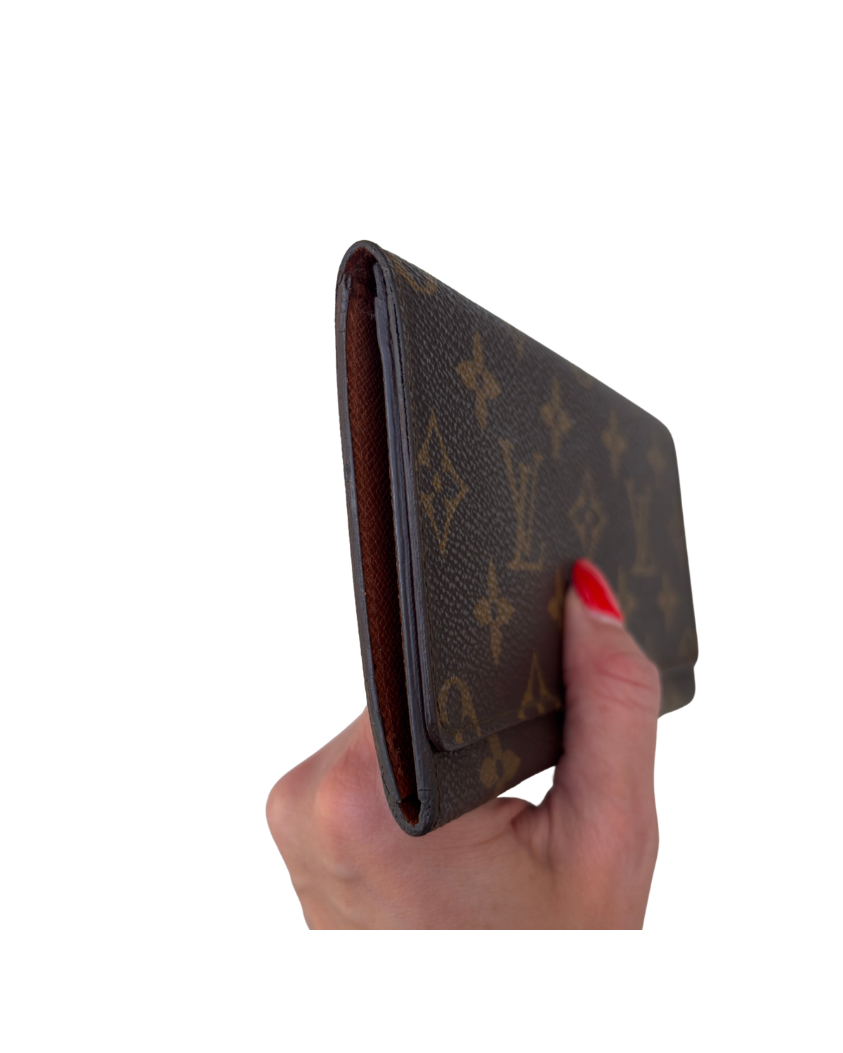 Louis Vuitton Monogram Checkbook Clutch Cardholder (1968!)