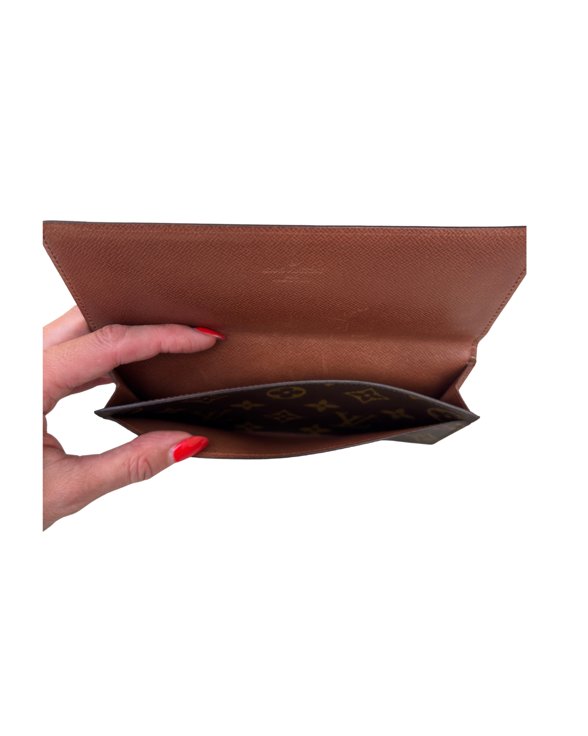 Louis Vuitton Monogram Checkbook Clutch Cardholder (1968!)