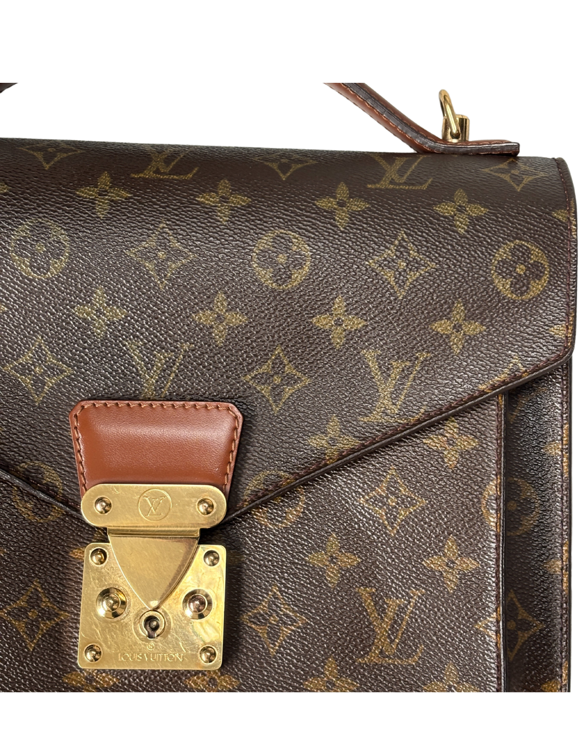 Louis Vuitton Monogram Vintage Monceau Handbag