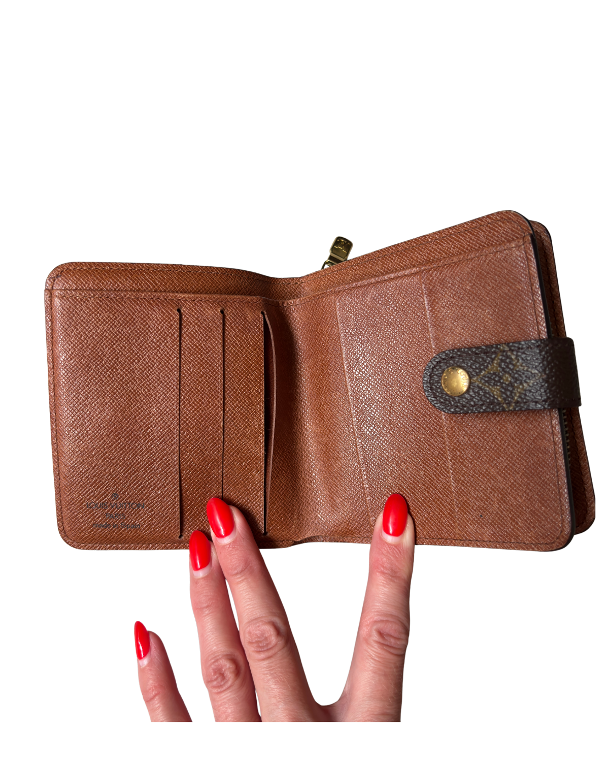 Louis Vuitton Monogram Elise Compact Bifold Wallet (2000)
