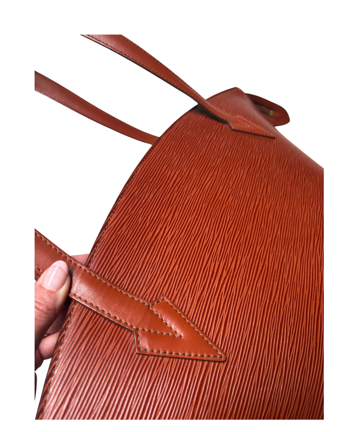 Louis Vuitton Brown Epi Leather Saint Jacques Tote (1995)