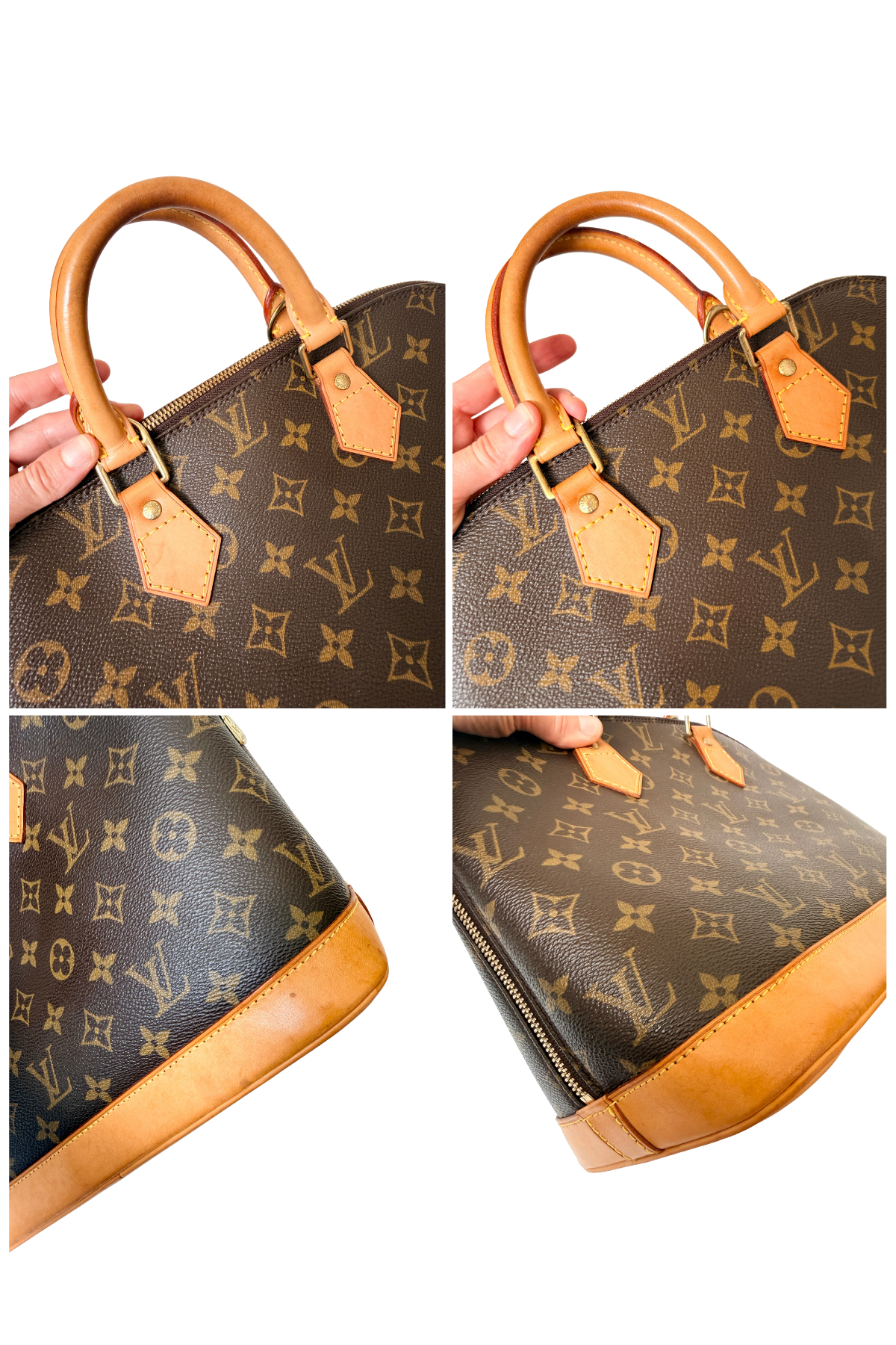 Louis Vuitton Monogram Vintage Alma PM  (2002)