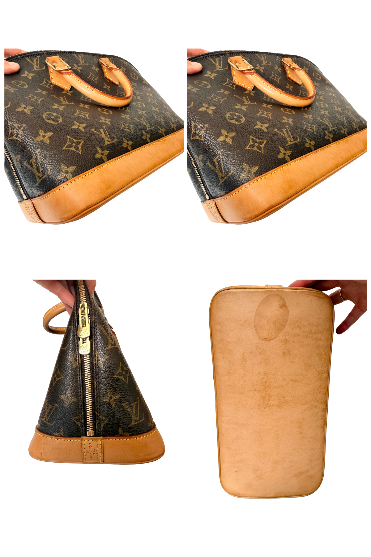 Louis Vuitton Monogram Vintage Alma PM  (2002)