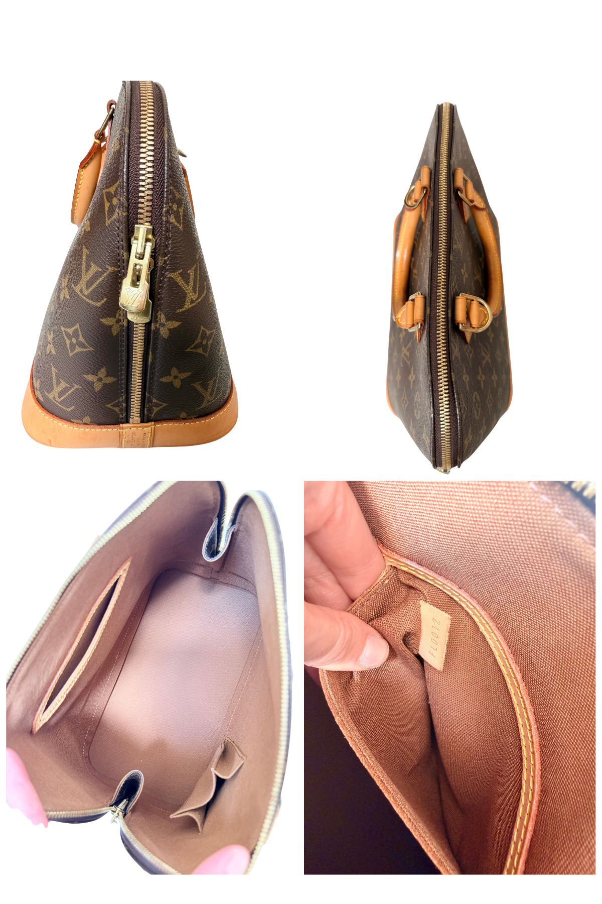 Louis Vuitton Monogram Vintage Alma PM  (2002)