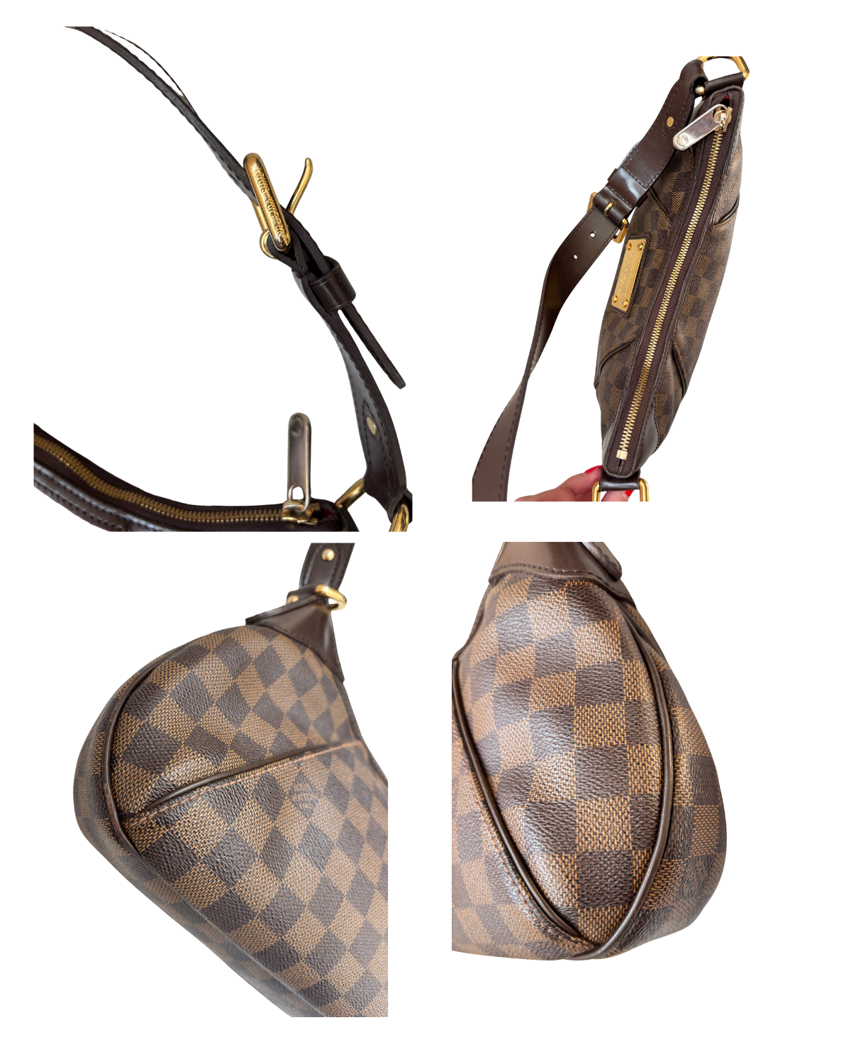 Louis Vuitton Damier Ebene Thames PM Shoulder Bag (2008)