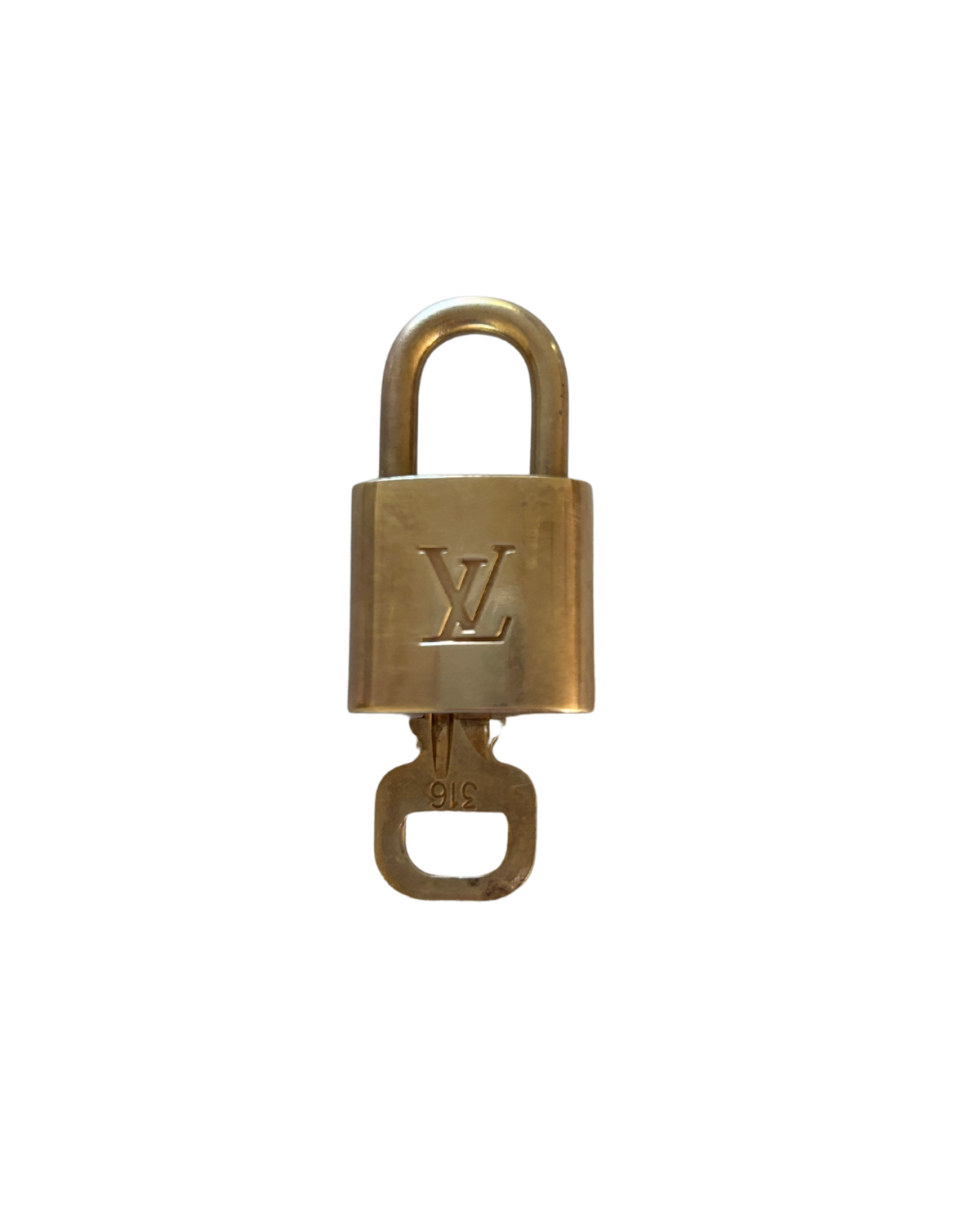 Louis Vuitton Vintage Lock & Key - 316