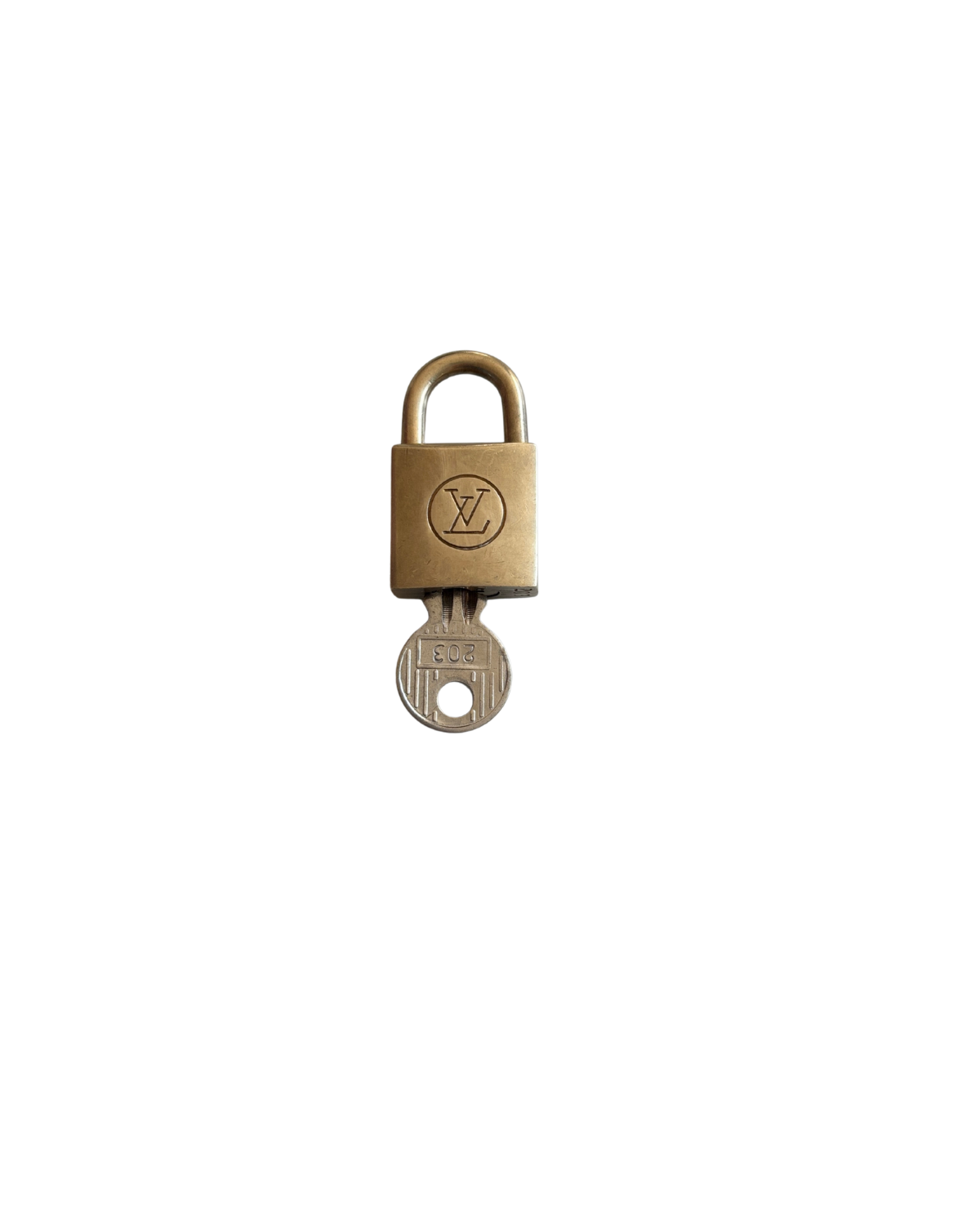 Louis Vuitton Vintage Lock & Key - 203