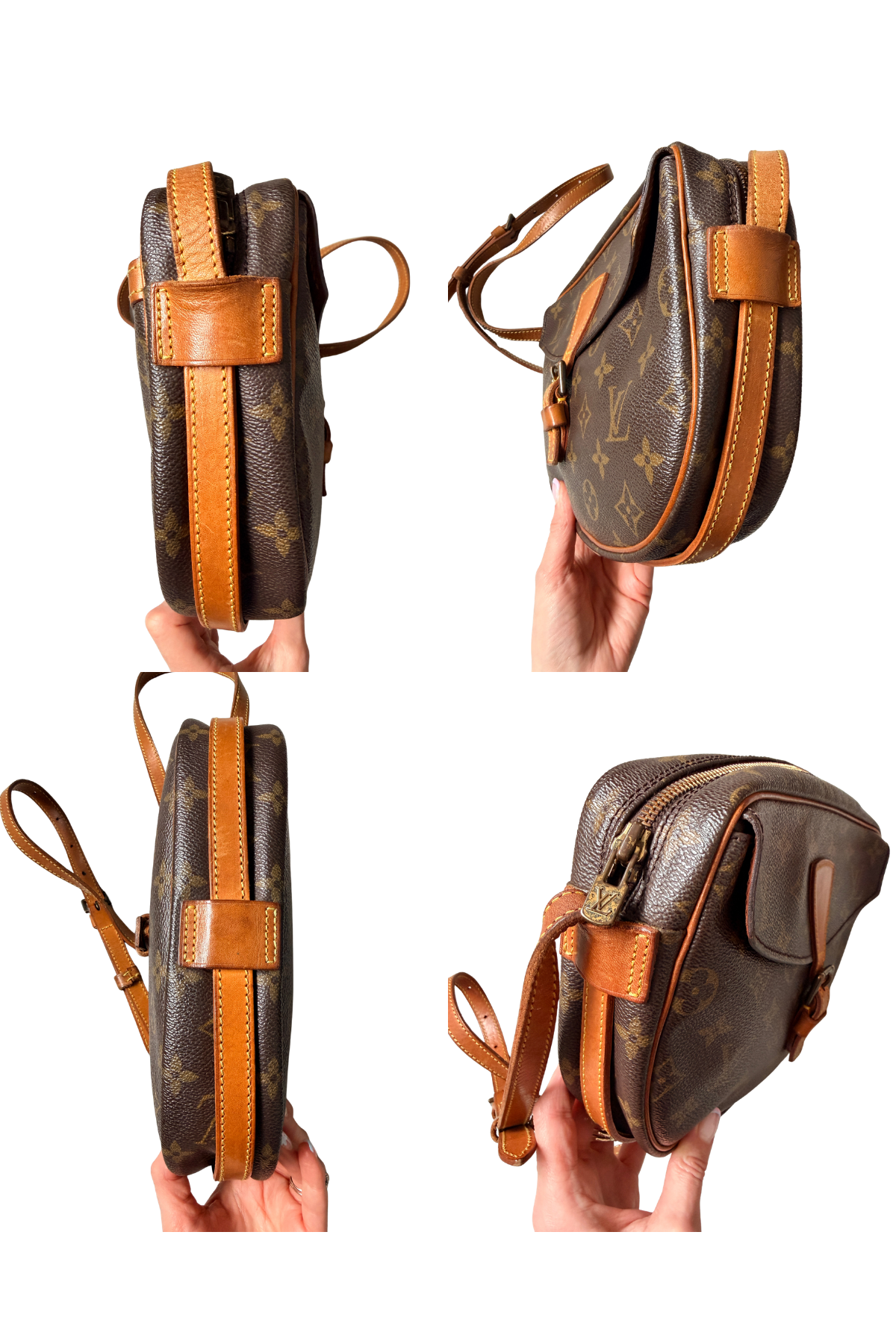 Louis Vuitton Monogram Jeune Fille MM Crossbody (1989)