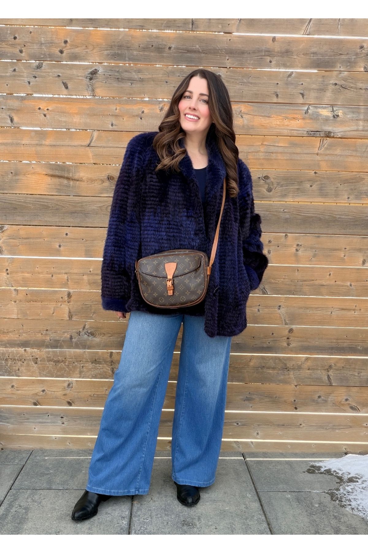 Louis Vuitton Monogram Jeune Fille MM Crossbody (1989)