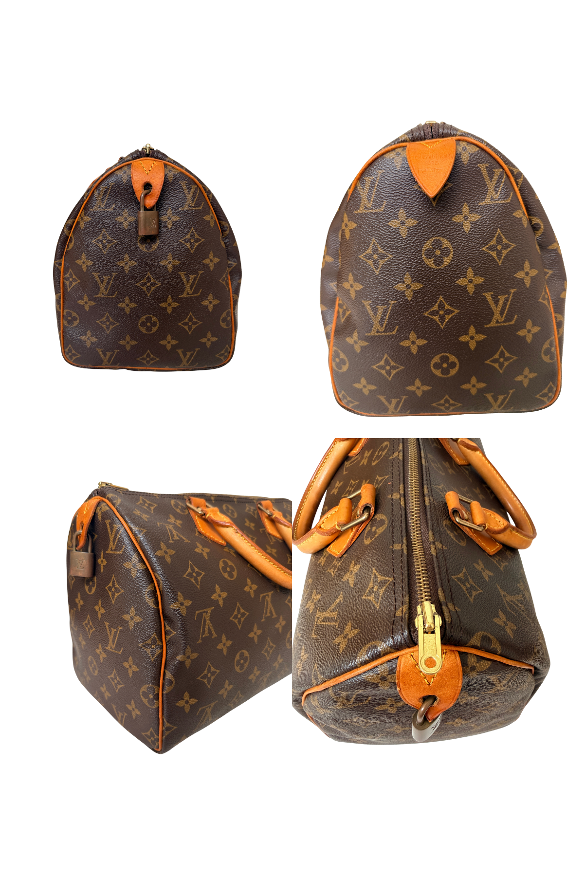 Louis Vuitton Monogram Speedy 30 Handbag (2003)