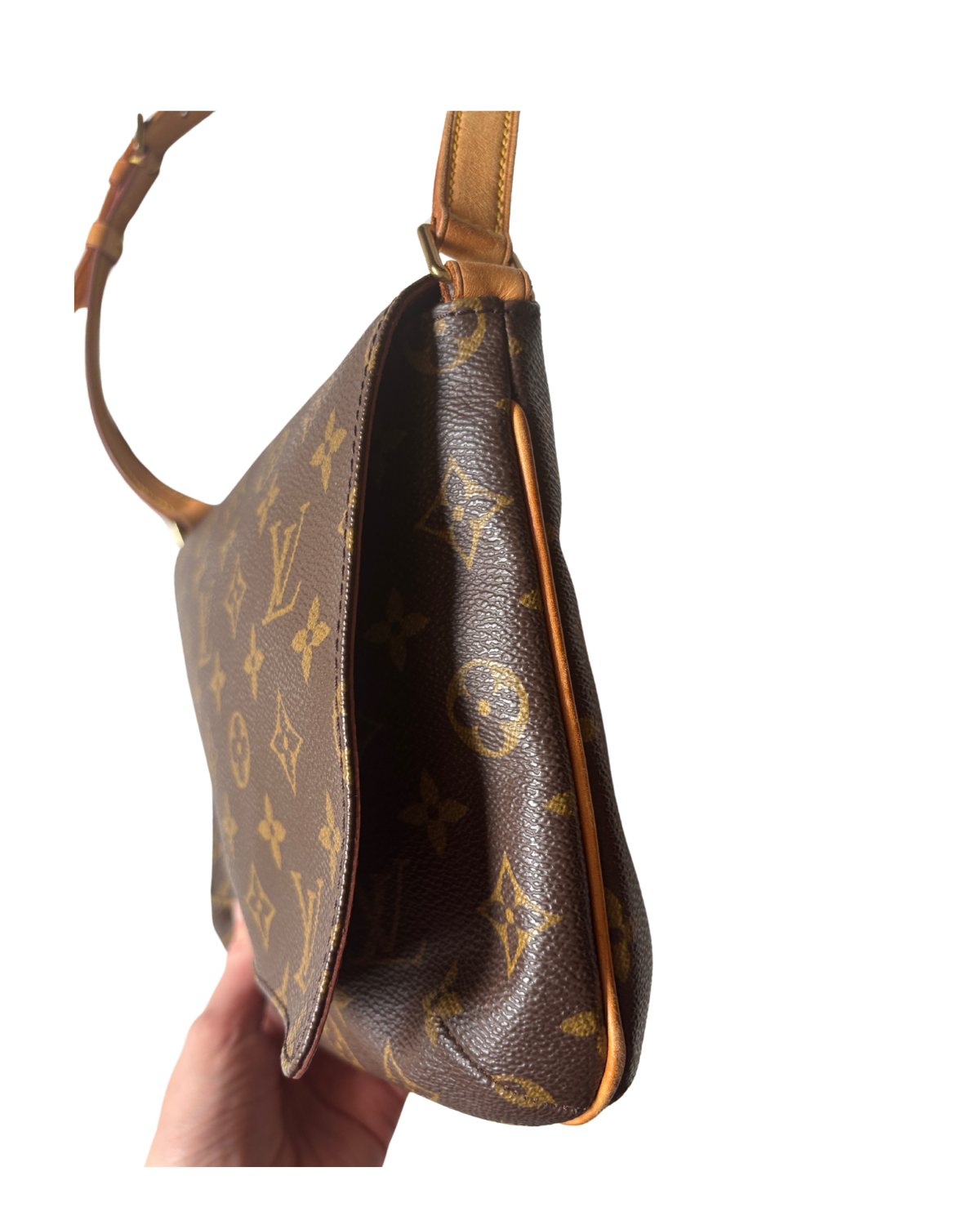 Louis Vuitton Monogram Musette Tango Shoulder Bag (2001)